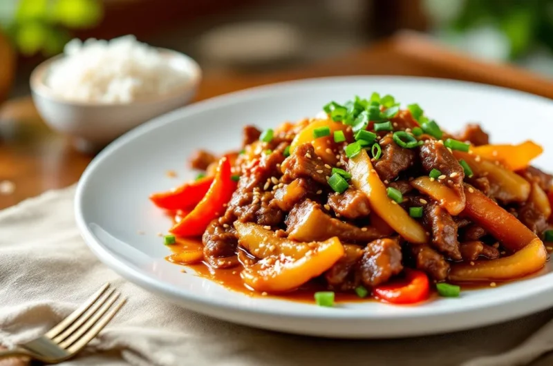 How to Make Crispy Beijing Beef with a Delicious Sauce